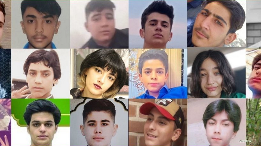 رصاص في القلب والرأس .. أدلة توثق مقتل 23 طفلا خلال قمع احتجاجات إيران