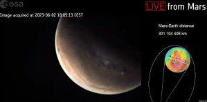 لأول مرة .. شاهدوا البث المباشر لوكالة الفضاء الاوروبية esa من المريخ