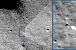 أولى صور مسبار اوديسيوس تصل الأرض من أقاصي جنوب القمر