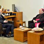 السفير البابوي بحث الاوضاع العامة مع الدكتور جعجع في معراب