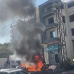 غارة إسرائيلية تستهدف سيارة في عين بعال وأخرى على بوكلين في ياطر