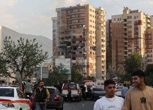 الصور الأولى للضربات الاسرائيلية في طهران