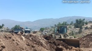 الجيش اللبناني يكشف على مبنى في حي الاميركان في الضاحية.. غارات جنوبا وإزالة سواتر ترابية
