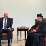 اليطريك الراعي يلتقي الرئيس عون في بعبدا