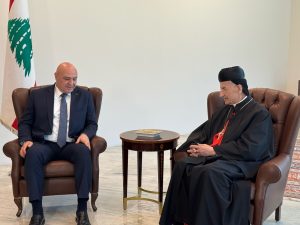 اليطريك الراعي يلتقي الرئيس عون في بعبدا